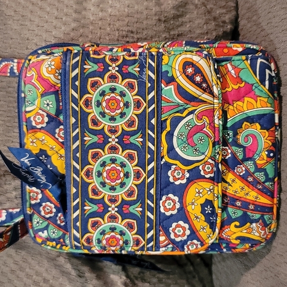 EUC Vera Bradley Small Crossbody Venetian Paisley Pattern - Picture 2 of 9